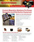 Magnetics for Power Generation App Sheet
