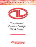 Transformer Custom Design Worksheet