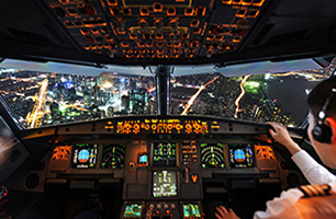 Airplane Cockpit Lighting